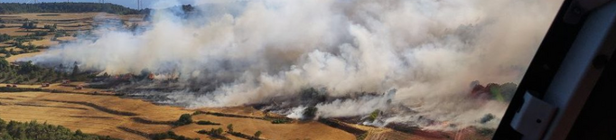 ⏯️ Extingit l'incendi de Vallbona de les Monges 