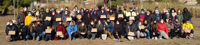 Tàrrega planta 19 arbres record de les víctimes de la violència masclista