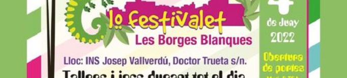 Les Borges celebra aquest cap de setmana 'Lo Festivalet'