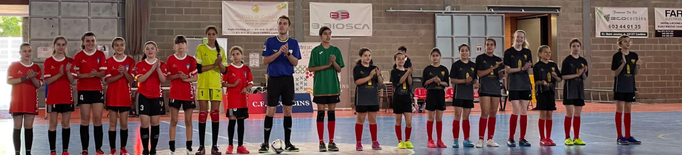 Corbins celebra el primer torneig de futbol sala femení