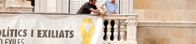 El Suprem confirma que el balcó de la Generalitat no pot exhibir símbols a favor dels presos polítics