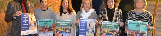 Arriben els campionats de Catalunya ACELL de bàdminton, floorball i tennis taula a Mollerussa i les Borges Blanques