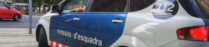 Detingut per dos robatoris amb violència i força, un d'ells a interior d'un vehicle a Lleida