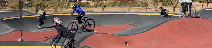 Les Borges inaugura el nou circuit de pump track que amplia l’oferta esportiva de la ciutat