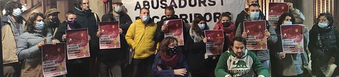 El Bisbat de Lleida i Mossos acusen d'amenaces a l'organització Endavant per una pintada que denunciava abusos a menors