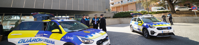 La Guàrdia Urbana de Lleida incorpora dos nous vehicles híbrids