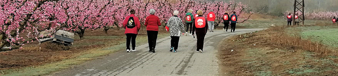 Commemoració del dia de la dona amb una 'Caminada entre flors' a Massalcoreig