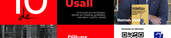 Tertúlia literària amb Ramon Usall a la Biblioteca pública de Lleida