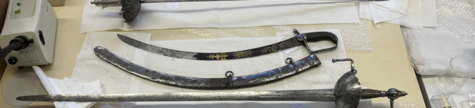 La UdL restaura armes històriques del Baró de Ribelles