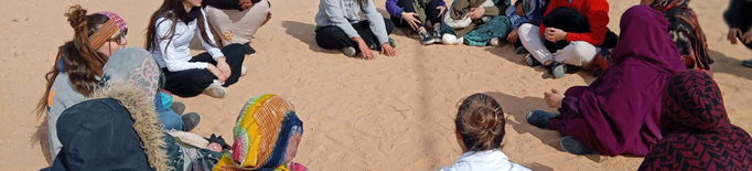 Continua l'experiència dels 20 joves de Lleida als campaments de refugiats sahrauís