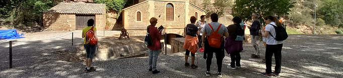 Reprenen les visites guiades a la presa del Tossal amb la presentació d'un llibre sobre el canal principal