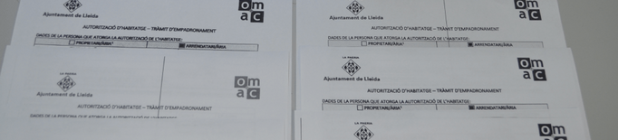 Tres detinguts per falsificar empadronaments d'estrangers en situació irregular a Lleida