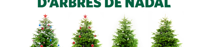 Inicia la recollida d'arbres de Nadal a Lleida