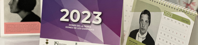 Editen un calendari a les Garrigues per donar visibilitat al paper de les dones