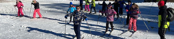 Les darreres nevades al Pirineu permeten obrir els circuits de fons de les estacions de nòrdic