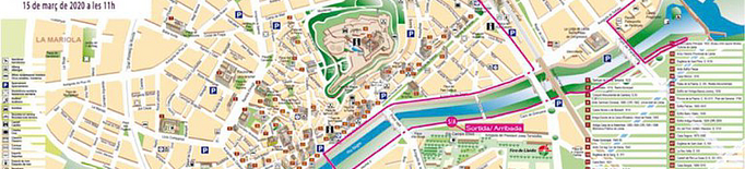 ℹ️ Talls i recomanacions de trànsit a Lleida per la 9a Cursa de la Dona Nayox de Lleida