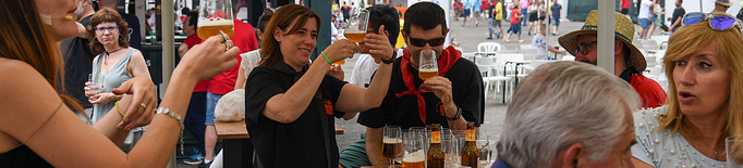 Concurs de tiratge i tasts de cerveses a l'Aplec del Caragol de Lleida