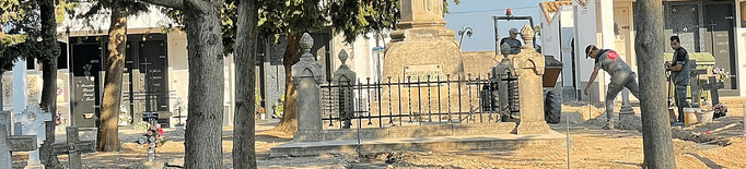 Corbins habilita al cementiri un nou espai de record al dol perinatal