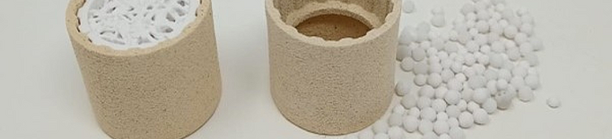 Creen un filtre ceràmic imprès en 3D que elimina els microplàstics de l'aigua residual
