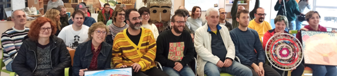 "Connexions artístiques" uneix a Tàrrega artistes i persones amb discapacitat amb talent artístic