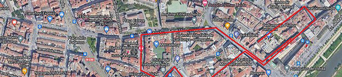 ℹ️ Talls i recomanacions de trànsit a Lleida per la Processó del Sant Enterrament