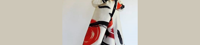 El Concurs de Vestits de Paper de Mollerussa lluirà un abric pintat de la dissenyadora Kima Guitart
