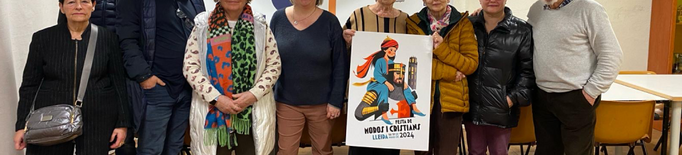 Rubén Lucas dissenya el cartell de la Festa  de Moros i Cristians de Lleida de 2024