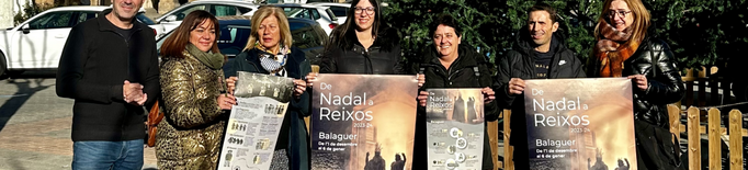 Balaguer presenta els actes 'De Nadal a Reixos'