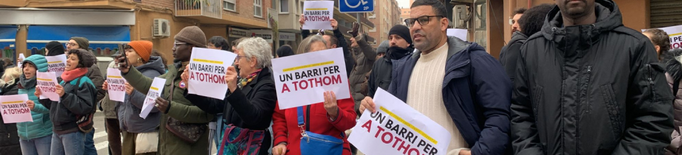 Concentracions a Lleida a favor i en contra del futur oratori musulmà del barri de Cappont