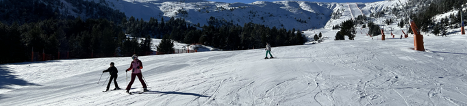 ⏯️ Les nevades deixen un bon registre d'esquiadors a les pistes de FGC durant el cap de setmana de carnaval