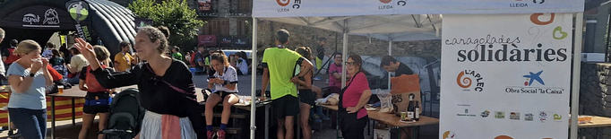 Caragolada solidària de la Fecoll a la Mitja Marató de Lleida