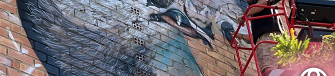 Arrenca la vuitena edició del Torrefarrera Street Art Festival, que arribarà a la setantena de murals