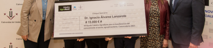 La Càtedra AgroBank de la UdL premia un projecte per eliminar paràsits del peix