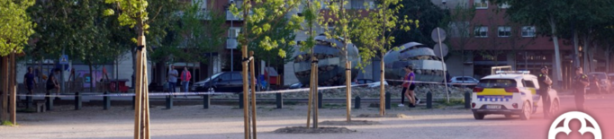 Tancats els accessos al parc de la Mitjana per evitar revifalles de l'incendi d'ahir