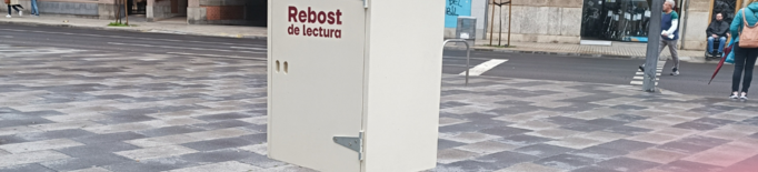 Els "rebosts de lectura" arriben a les places de Lleida
