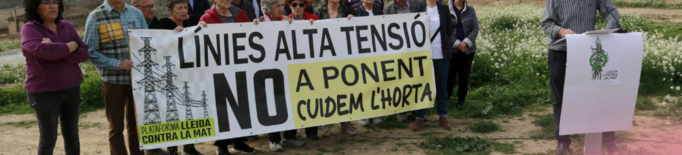 ▶️ La plataforma Lleida contra la MAT denuncia macroprojectes energètics a l'Horta de Lleida