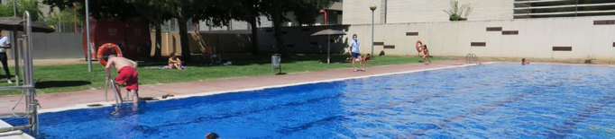 Lleida obrirà sis piscines municipals aquest cap de setmana