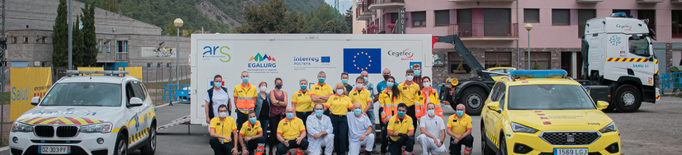 El SEM, en un projecte internacional per millorar l’atenció sanitària al Pirineu en cas de catàstrofe