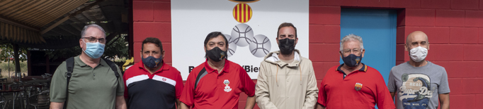 La Paeria millora les pistes de petanca de quatre clubs de Lleida