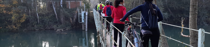 Ecodescoberta pel Camí del Riu amb bicicleta