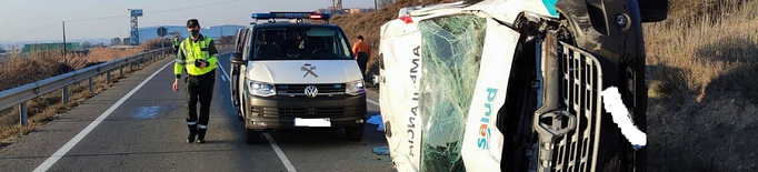 Mor un home en un accident amb una ambulància al Baix Cinca