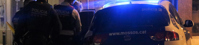 Detingut a Lleida després de patir un accident en fugir d'un control policial