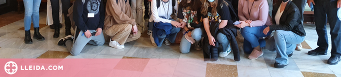 La Paeria dona la benvinguda a alumnes letons d'intercanvi