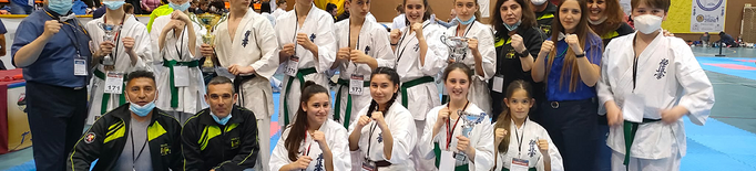 Grans resultats del Karate Sakura de l'Alta Ribagorça al Campionat d'Espanya