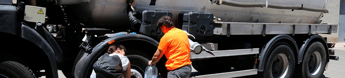 La Mancomunitat d’Aigües de les Garrigues du a 14 pobles aigua potable amb camions cisterna