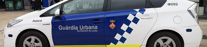 Detinguda al carrer Major de Lleida per dos robatoris violents i per agredir els agents