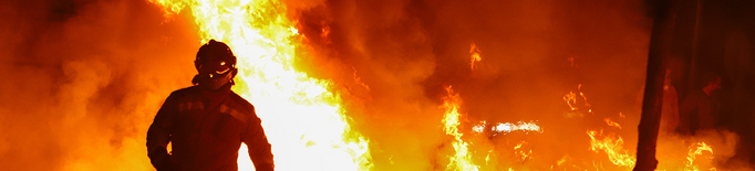 Alerta per extrem perill d'incendi forestal a Lleida, Tarragona i l'Ebre