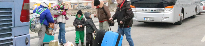 Es calcula que uns 25.000 refugiats ucraïnesos podrien arribar a Catalunya