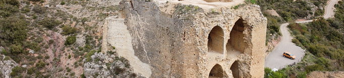 Acaba la primera fase de les obres de consolidació del Castell d’Alòs de Balaguer