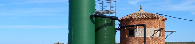 Instal·lada la nova estació de tractament d’aigua potable a Castelldans